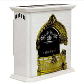 شومینه گازی اطلس جواهر مدل پرنس رنگ : مشکی طلایی